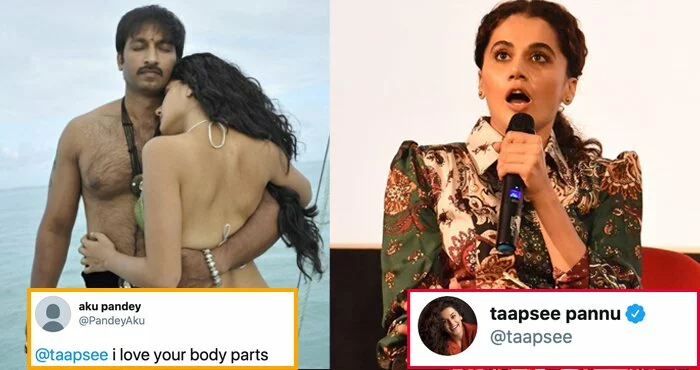 Taapsee Pannu Gave A Brilliant Reply To A User On Twitter Who Crossed His Limits While Complementing Her