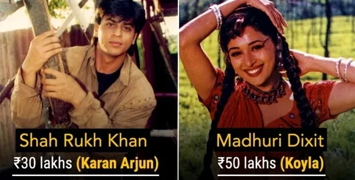 This Is What Bollywood Actors Were Paid In 90s And No.9 Was Paid 3 Crores!!